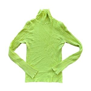 Urban outfitters Ronnie ribbed turtleneck medium line green fitted